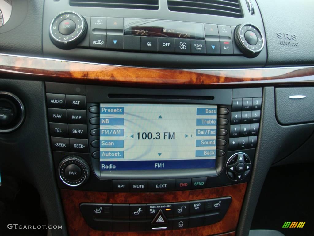 2005 E 55 AMG Sedan - Tealite Blue Metallic / Charcoal photo #36