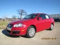 2010 Salsa Red Volkswagen Jetta S Sedan  photo #1