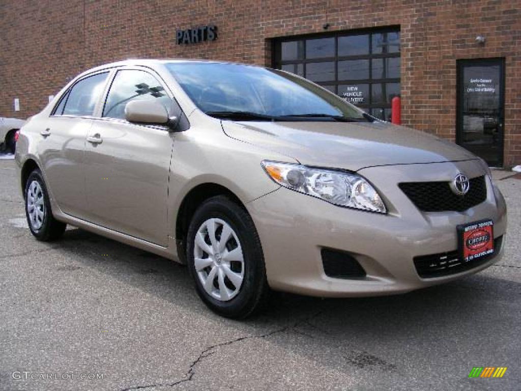 Desert Sand Mica Toyota Corolla