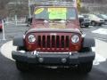 2009 Flame Red Jeep Wrangler X 4x4  photo #7