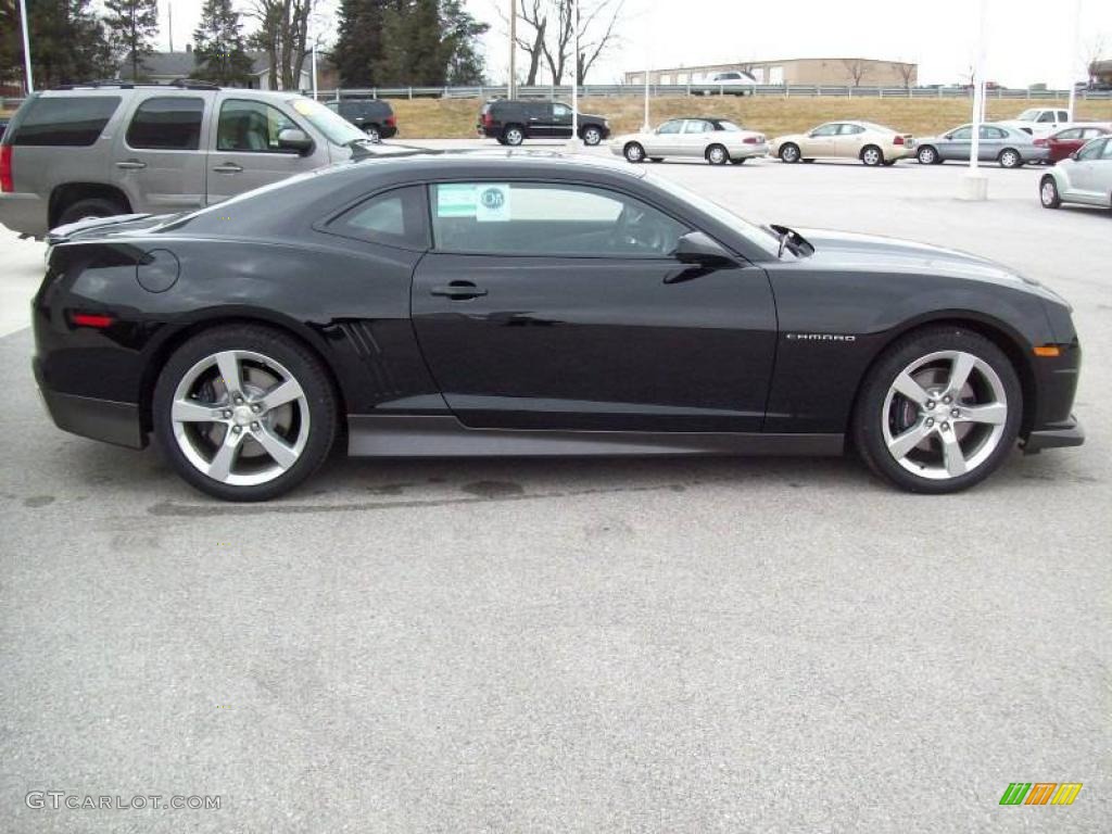 2010 Camaro SS Coupe - Black / Black photo #5