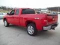 2010 Victory Red Chevrolet Silverado 1500 LT Extended Cab 4x4  photo #4