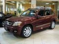 2010 Barolo Red Metallic Mercedes-Benz GLK 350 4Matic  photo #3