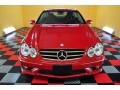 2008 Mars Red Mercedes-Benz CLK 550 Coupe  photo #2