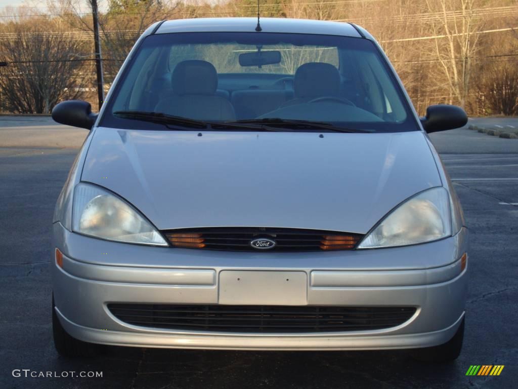 2000 Focus ZTS Sedan - CD Silver Metallic / Medium Graphite photo #7