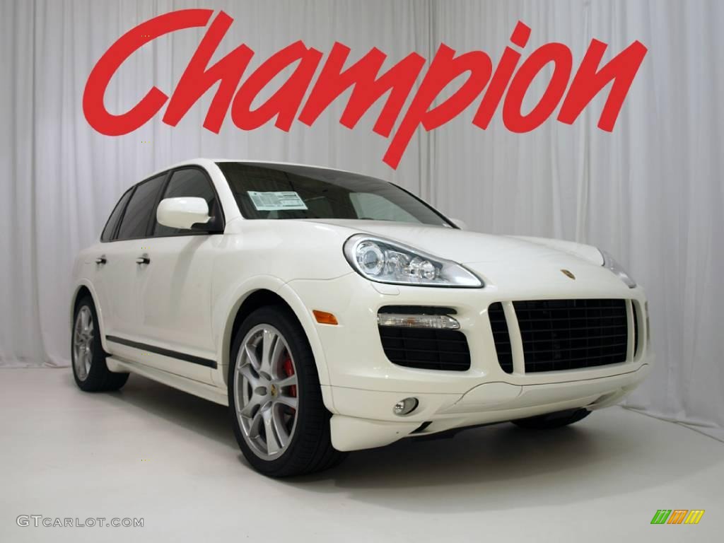 2010 Cayenne GTS - Sand White / Black/Chestnut Brown Natural Leather photo #1