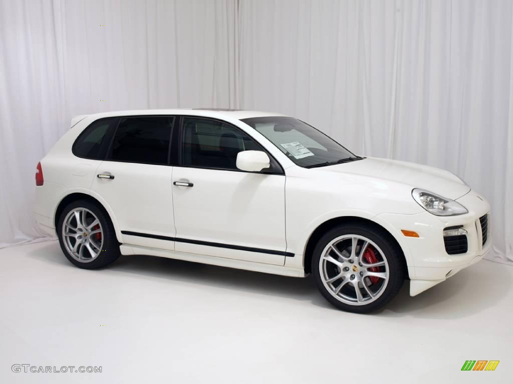 2010 Cayenne GTS - Sand White / Black/Chestnut Brown Natural Leather photo #3