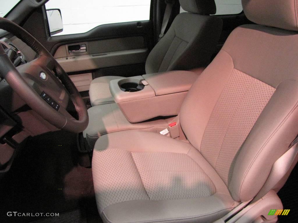 2010 F150 XLT SuperCrew 4x4 - Vermillion Red / Tan photo #10