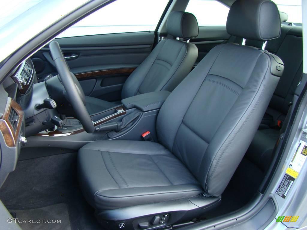2009 3 Series 328xi Coupe - Space Grey Metallic / Black photo #8
