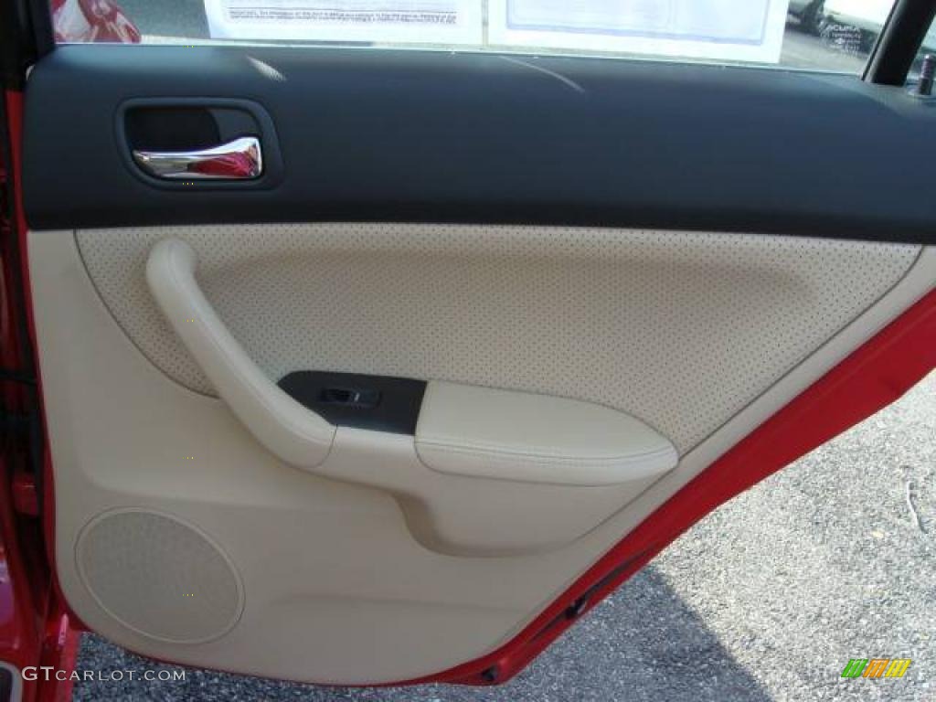 2008 TSX Sedan - Milano Red / Parchment photo #16