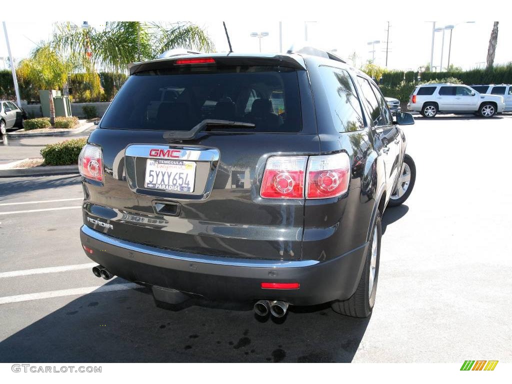 2007 Acadia SLT - Carbon Metallic / Ebony photo #10