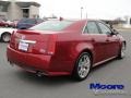 2009 Crystal Red Cadillac CTS -V Sedan  photo #7