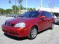 2004 Fusion Red Metallic Suzuki Forenza S  photo #3