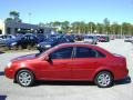 2004 Fusion Red Metallic Suzuki Forenza S  photo #4