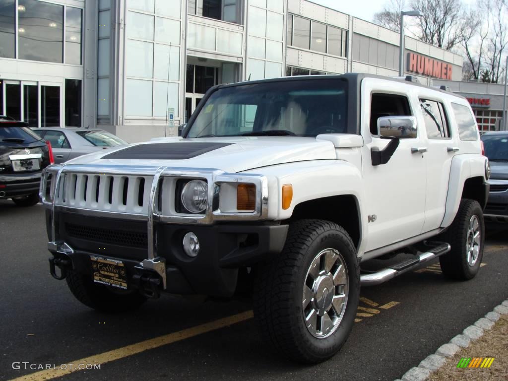 Birch White Hummer H3