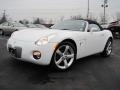 2008 Pure White Pontiac Solstice Roadster  photo #1