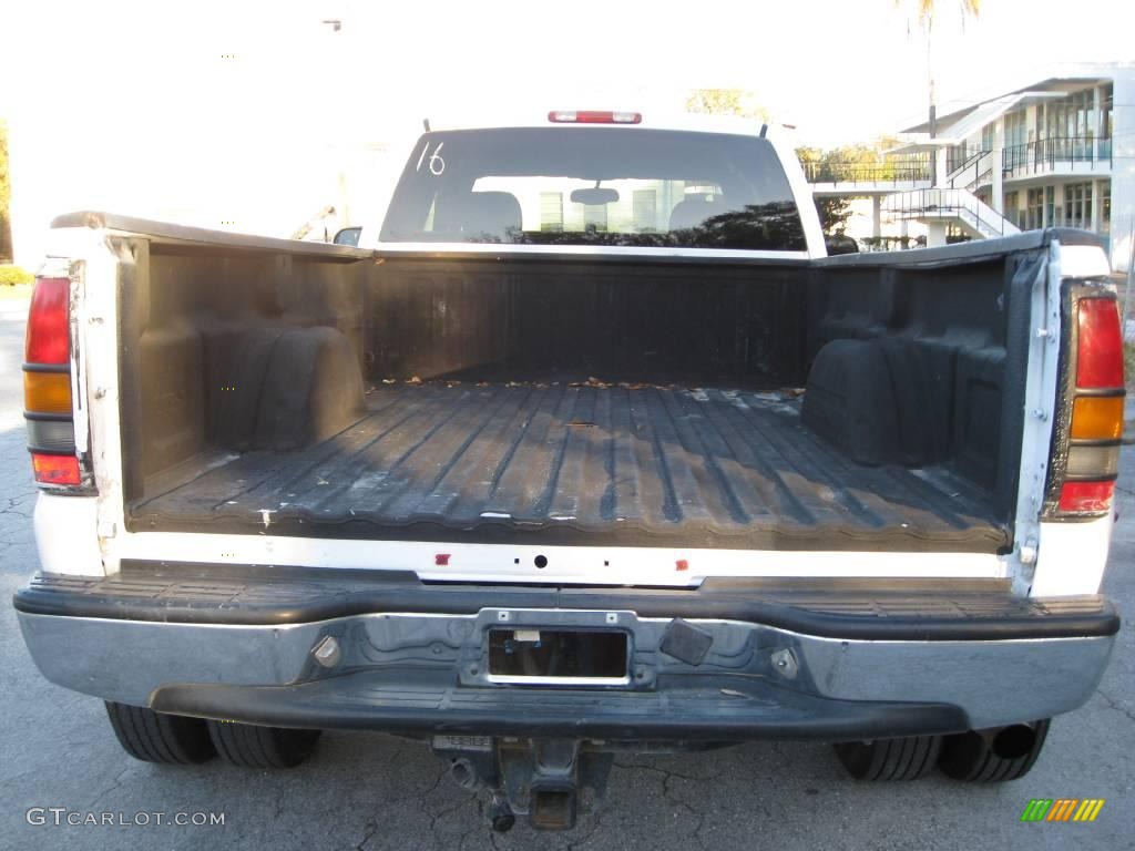 2005 Sierra 3500 SLT Crew Cab Dually - Summit White / Pewter photo #11