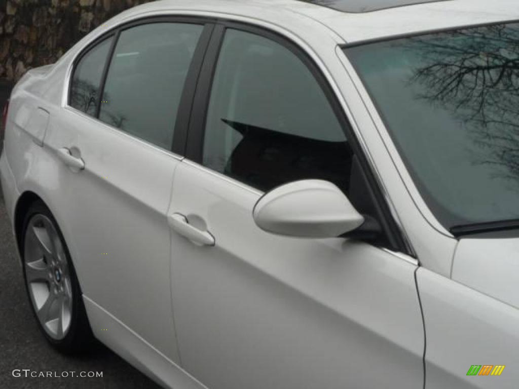 2007 3 Series 335i Sedan - Alpine White / Black photo #11