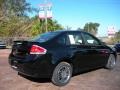 2010 Ebony Black Ford Focus SE Sedan  photo #3