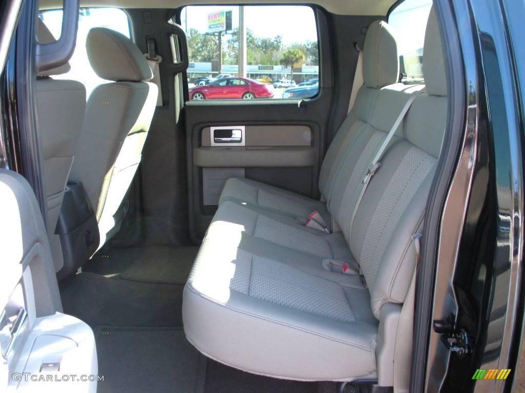2010 F150 XLT SuperCrew - Tuxedo Black / Tan photo #5