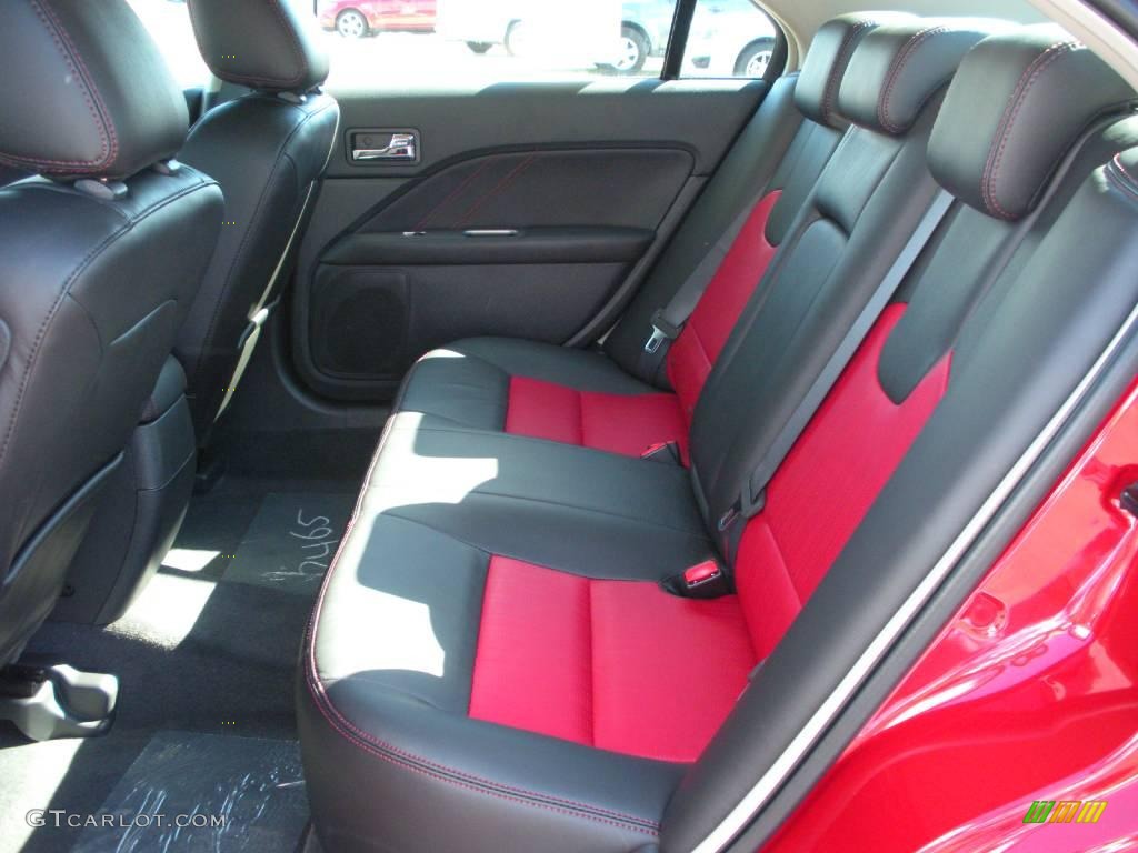 2010 Fusion Sport - Sangria Red Metallic / Charcoal Black/Sport Red photo #5