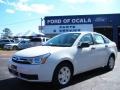 White Suede - Focus S Sedan Photo No. 1