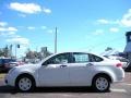 White Suede - Focus S Sedan Photo No. 2