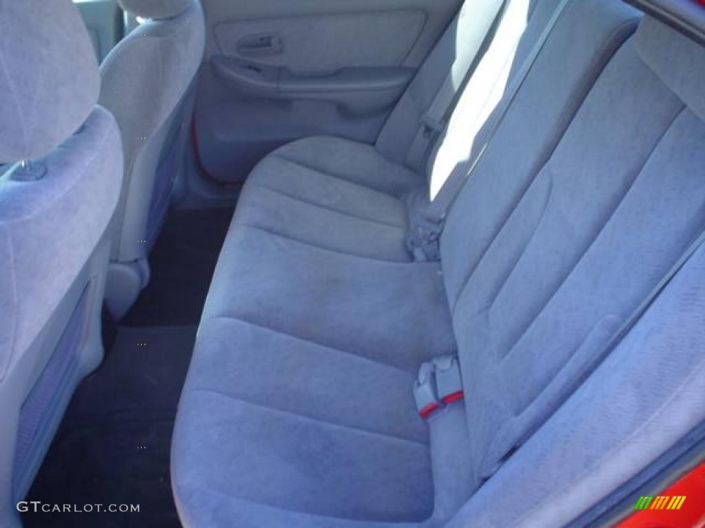 2004 Elantra GLS Sedan - Rally Red / Gray photo #19
