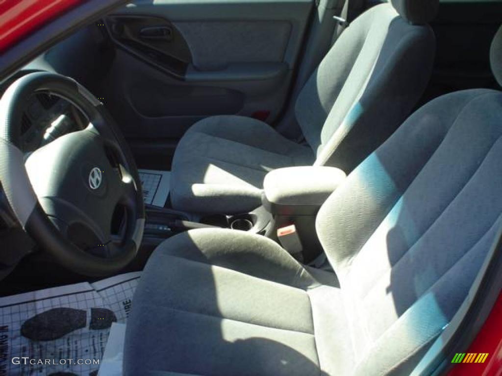 2004 Elantra GLS Sedan - Rally Red / Gray photo #20
