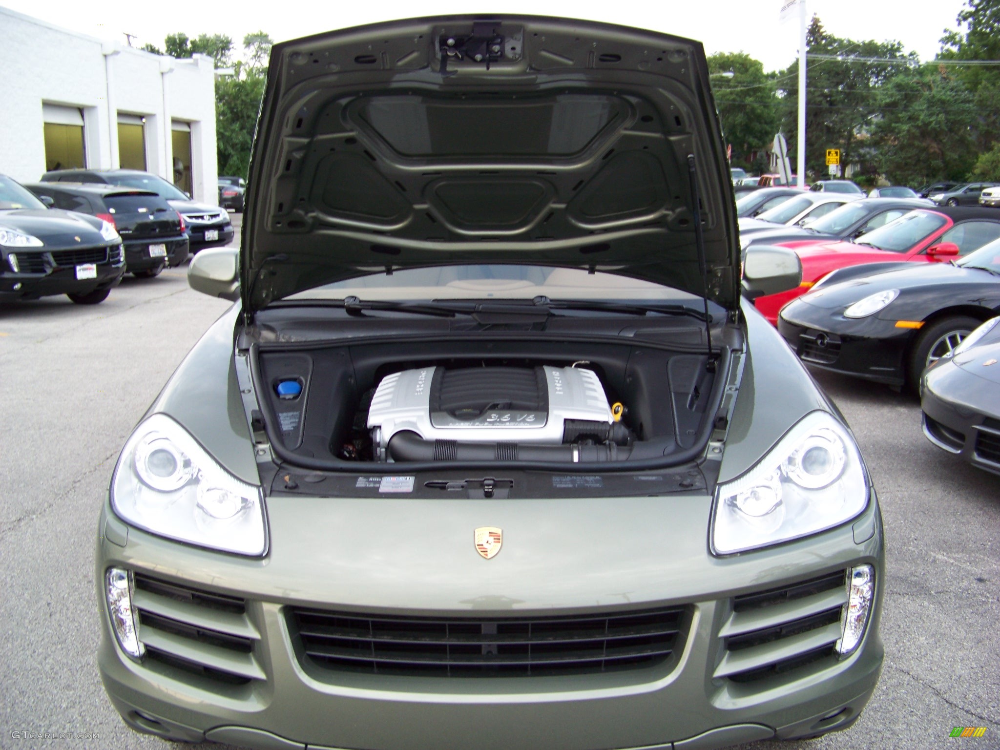 2008 Cayenne Tiptronic - Olive Green Metallic / Havanna/Sand Beige photo #18