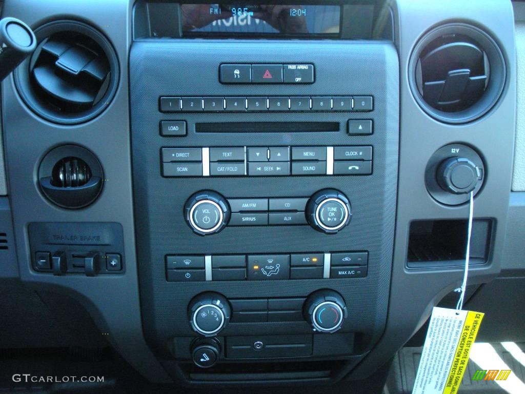 2010 F150 STX Regular Cab - Tuxedo Black / Medium Stone photo #5