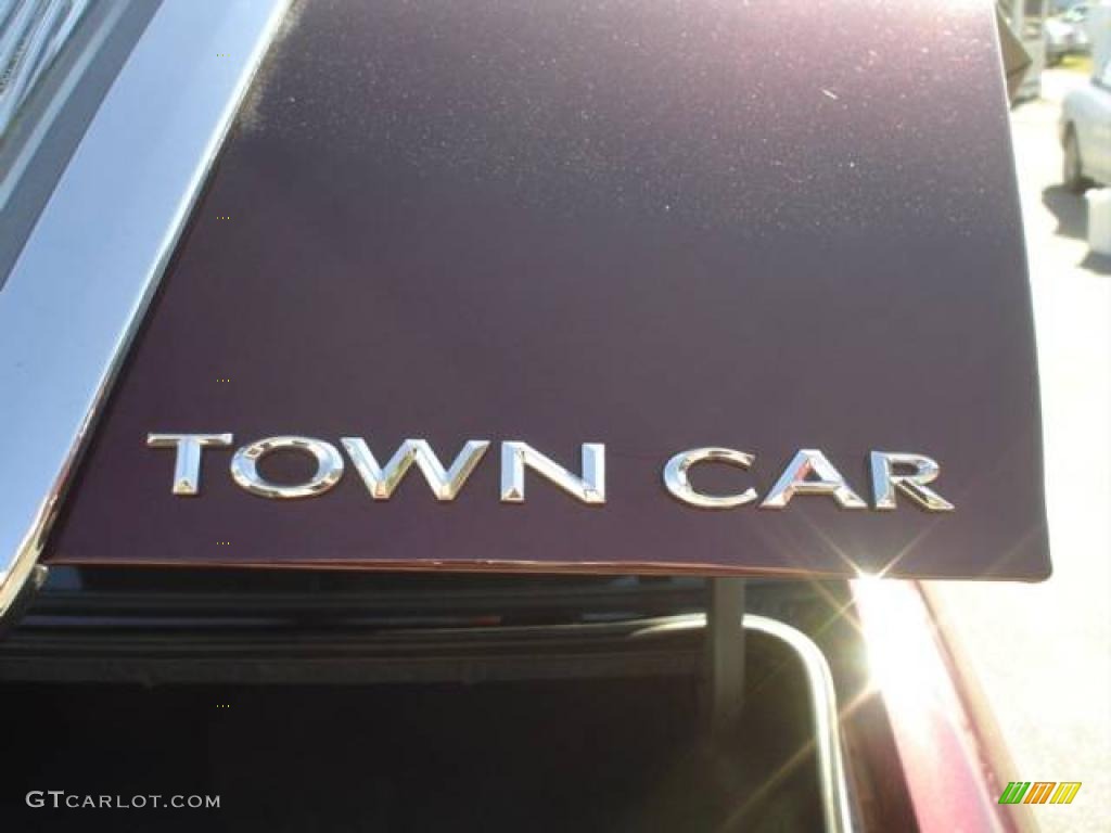 2009 Town Car Signature Limited - Dark Cherry Metallic / Light Camel photo #14