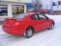 2003 Red Saturn ION 2 Quad Coupe  photo #6