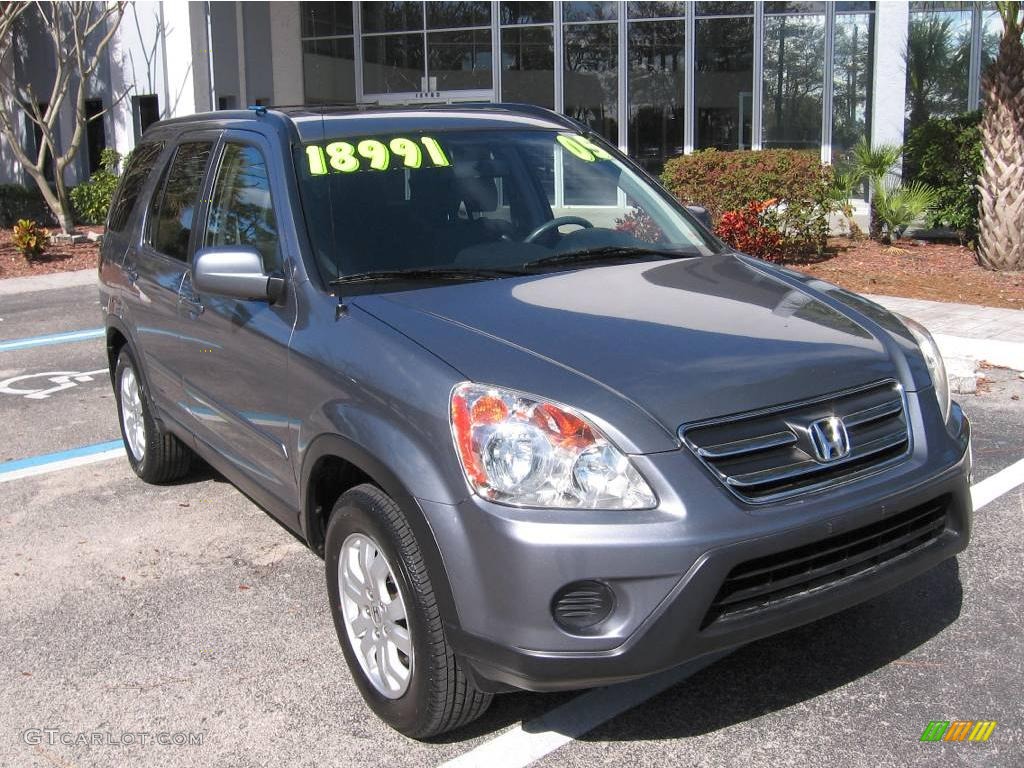 2005 CR-V Special Edition 4WD - Pewter Pearl / Black photo #1