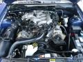 2004 Sonic Blue Metallic Ford Mustang V6 Convertible  photo #15
