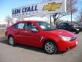 Vermillion Red - Focus SE Sedan Photo No. 1
