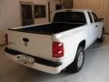 2007 Bright White Dodge Dakota SLT Club Cab  photo #3