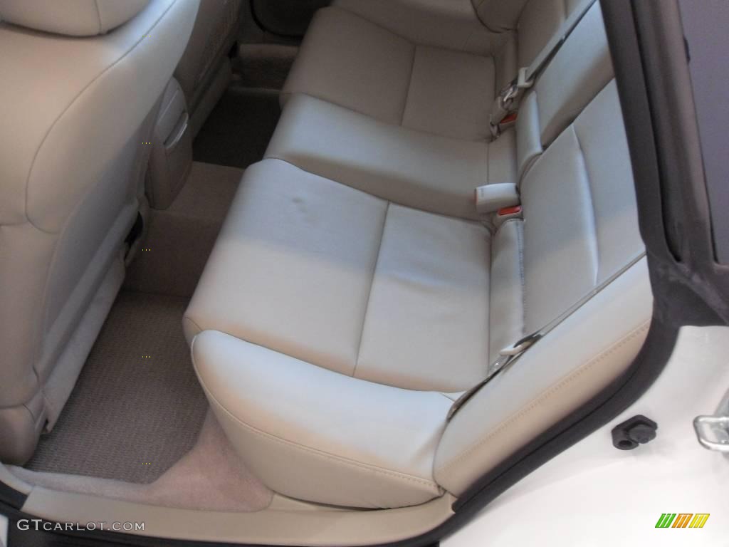 2008 Legacy 2.5i Limited Sedan - Satin White Pearl / Warm Ivory photo #16