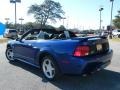2004 Sonic Blue Metallic Ford Mustang GT Convertible  photo #14