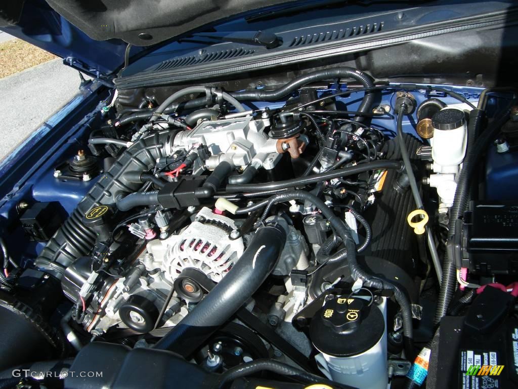 2004 Mustang GT Convertible - Sonic Blue Metallic / Dark Charcoal photo #30