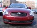 2009 Wine Red Hyundai Accent GLS 4 Door  photo #2