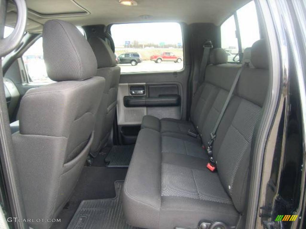 2004 F150 FX4 SuperCrew 4x4 - Black / Black/Medium Flint photo #17