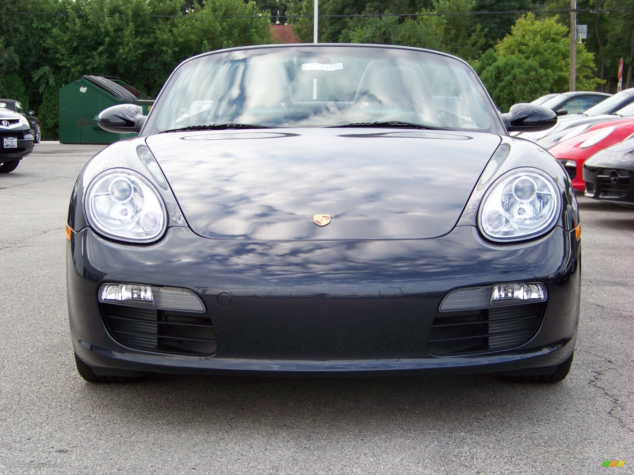 2008 Boxster  - Atlas Grey Metallic / Black photo #10