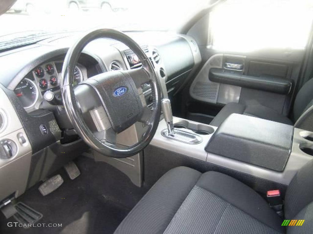 2004 F150 FX4 SuperCrew 4x4 - Black / Black/Medium Flint photo #23