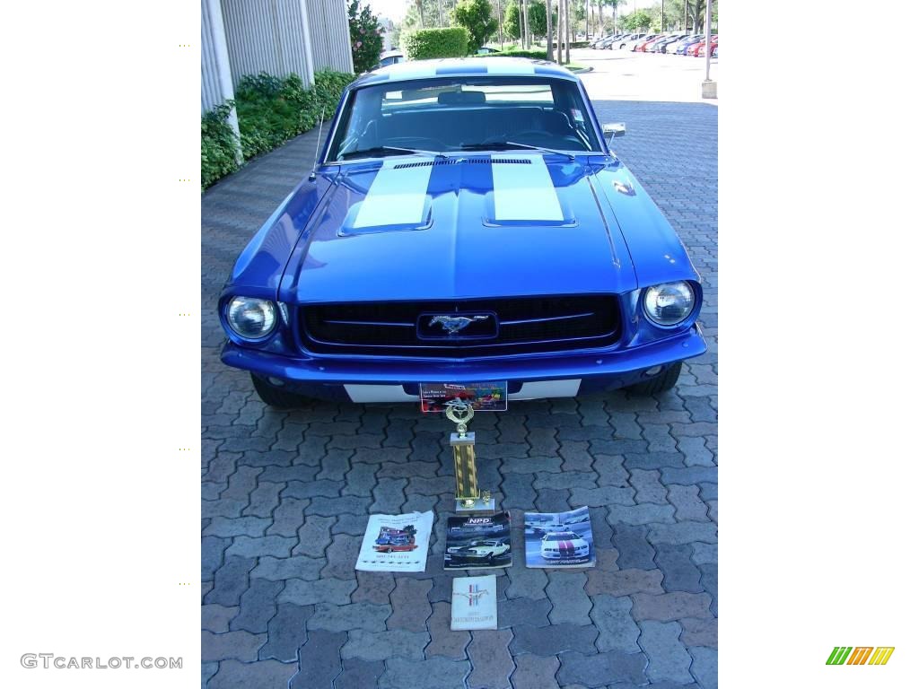1967 Mustang Coupe - Blue / Black photo #21