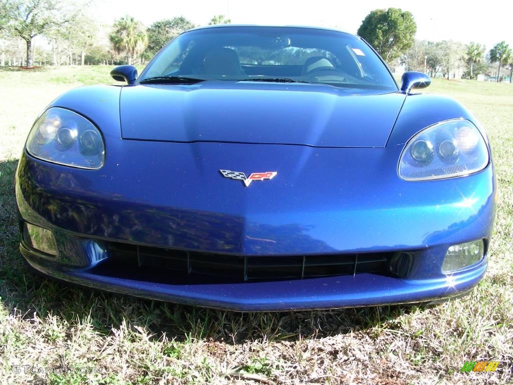 2005 Corvette Coupe - LeMans Blue Metallic / Steel Grey photo #6