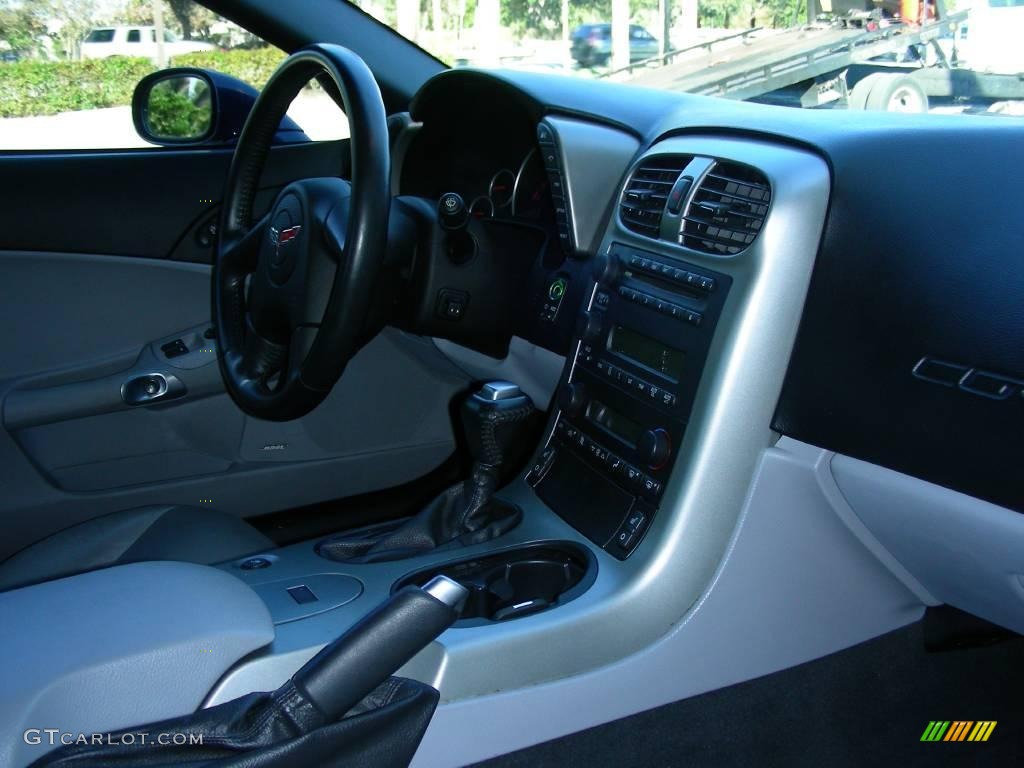 2005 Corvette Coupe - LeMans Blue Metallic / Steel Grey photo #21