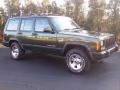 1997 Moss Green Pearlcoat Jeep Cherokee Sport  photo #15