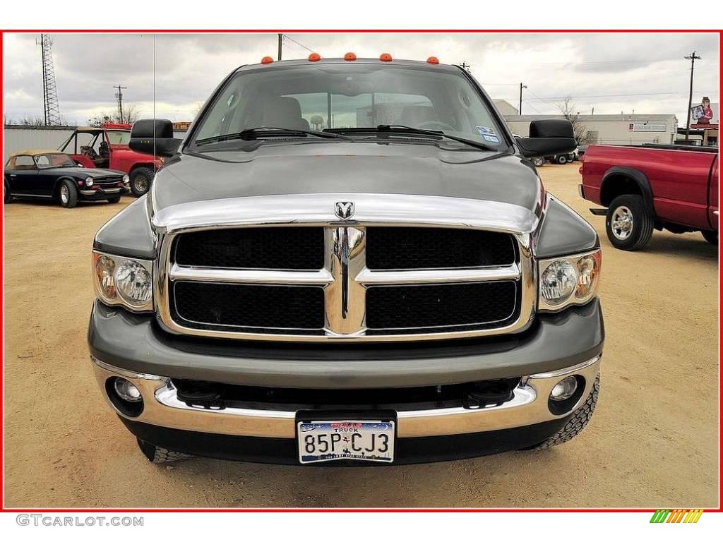 2005 Ram 3500 SLT Quad Cab 4x4 - Mineral Gray Metallic / Dark Slate Gray photo #11