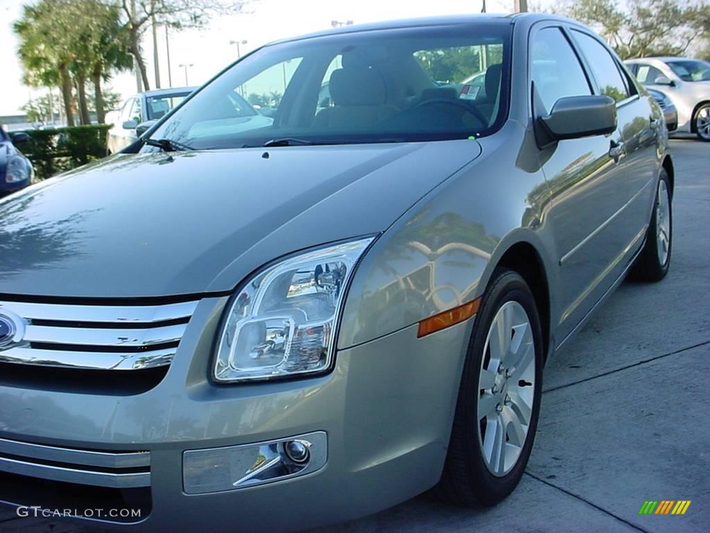 2008 Fusion SEL V6 - Black Ebony / Camel photo #9